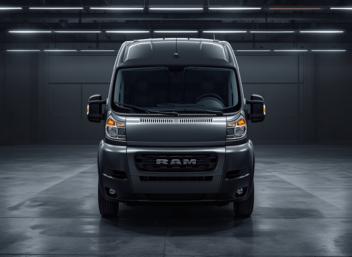 RAM ProMaster 3500 Cargo and Delivery Van — Professional Driver with Enclosed Cargo Area